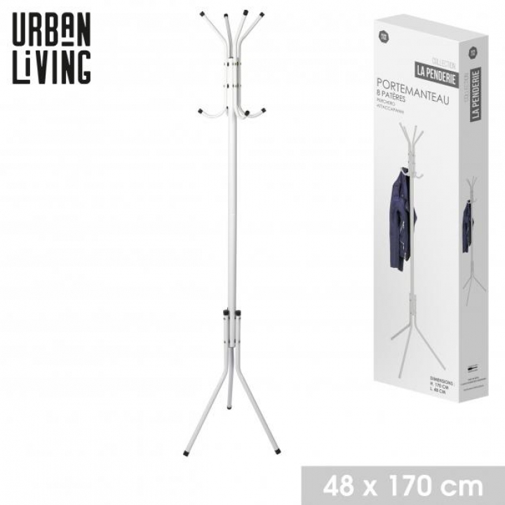 VJEŠALICA ZA JAKNE BIJELA 48x170 cm