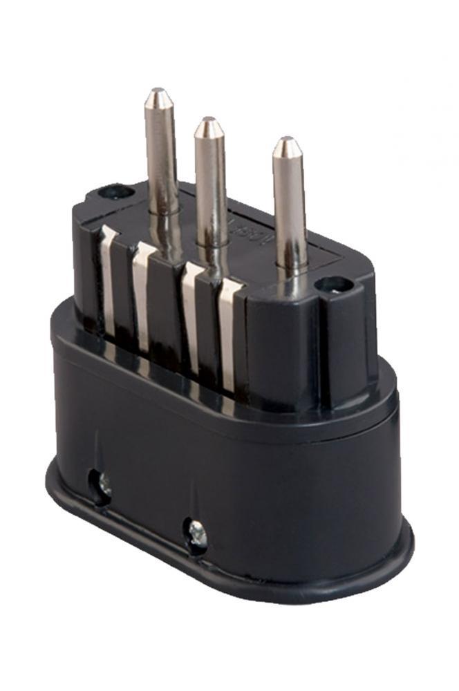 UTIKAČ 3F RAVNI CRNI