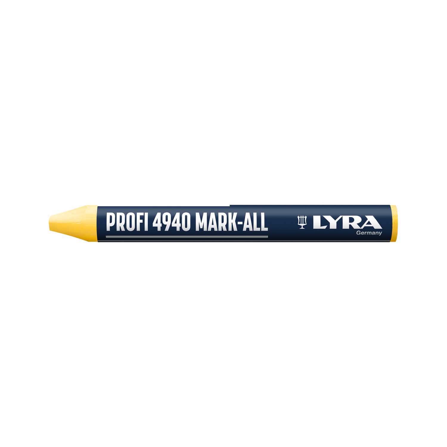 LYRA KREDA ZA GUME ŽUTA 12/1 PROFI 4940