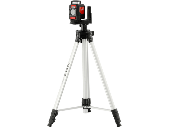 LASERSKI NIVELIR KRIŽNI S 5 LINIJA, ZELENI + STATIV