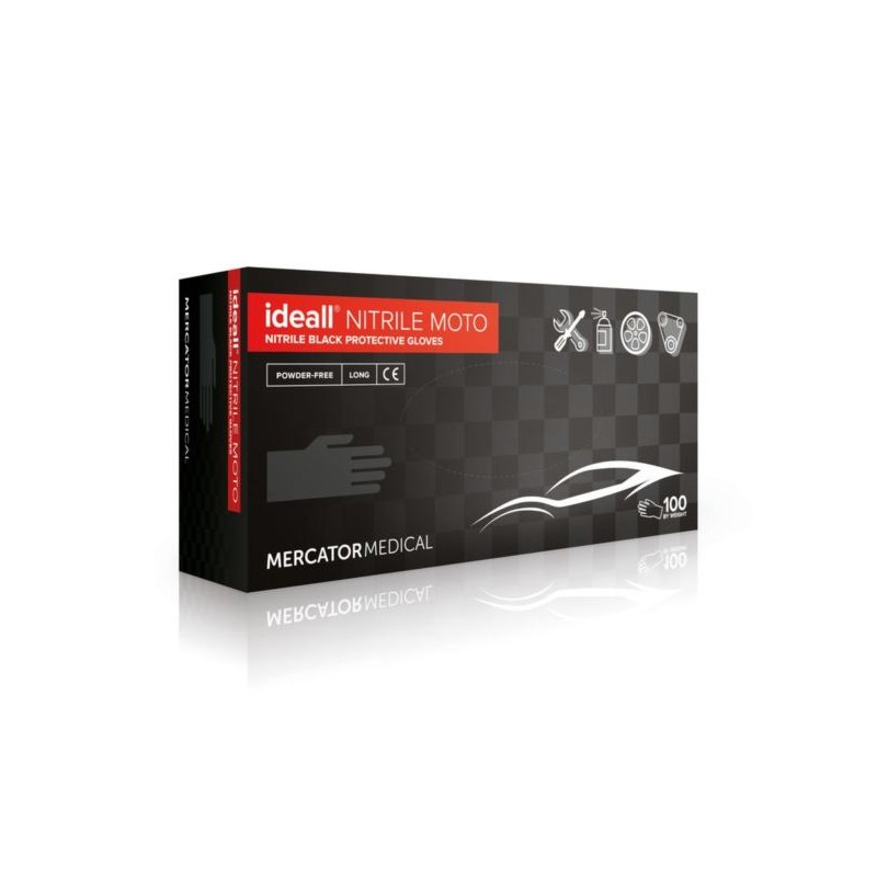 RUKAVICE JEDNOKRATNE NITRIL NITRYLEX BLACK VEL. L